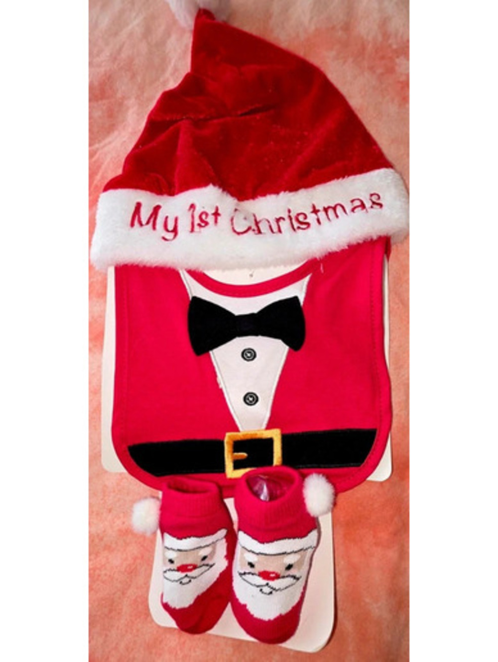 Baby's My 1st Christmas 3-Piece Set